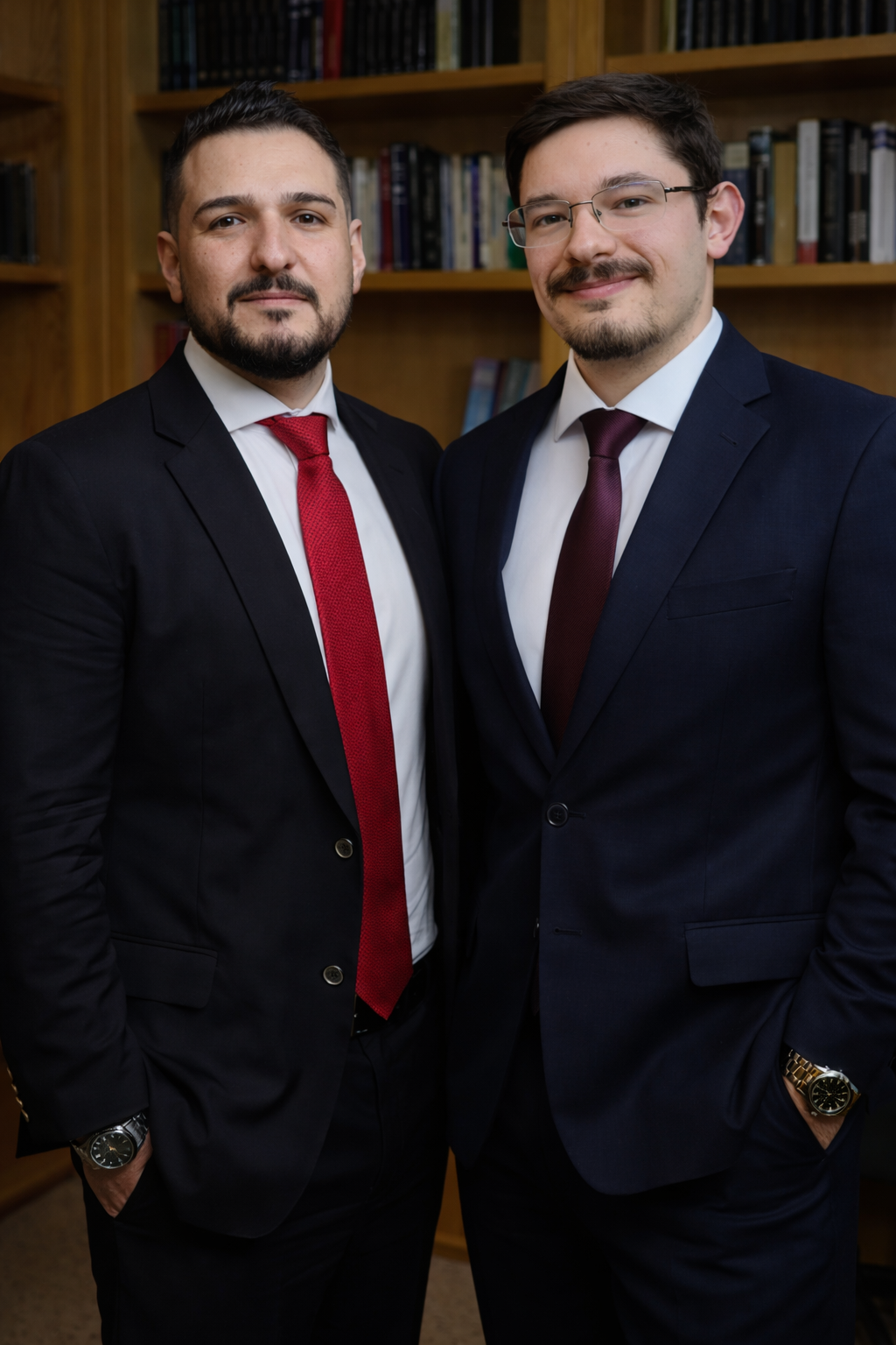 Dr. Leonardo Töfel e Dr. Eliandro Luz